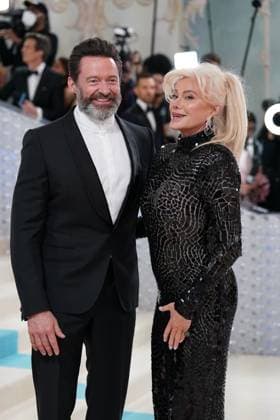 Hugh Jackman, Deborra-Lee Furness at arrivals for Karl Lagerfeld: A Line of Beauty - The Costume Institute Met Gala - Part 2, The Metropolitan Museum of Art, New York, NY May 1, 2023. Photo By: Kristin Callahan Everett Collection at arrivals for Karl Lagerfeld: A Line of Beauty - The Costume Institute Met Gala - Part 2, The Metropolitan Museum of Art, New York, NY May 1, 2023. Photo By: Kristin Callahan Everett Collection PUBLICATIONXNOTxINxCANxCHNxFRAxITAxJPNxNORxPOLxRUSxESPxUKxUSA