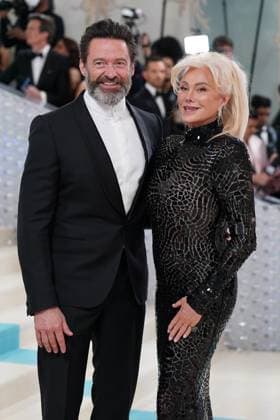 Hugh Jackman, Deborra-Lee Furness at arrivals for Karl Lagerfeld: A Line of Beauty - The Costume Institute Met Gala - Part 2, The Metropolitan Museum of Art, New York, NY May 1, 2023. Photo By: Kristin Callahan Everett Collection at arrivals for Karl Lagerfeld: A Line of Beauty - The Costume Institute Met Gala - Part 2, The Metropolitan Museum of Art, New York, NY May 1, 2023. Photo By: Kristin Callahan Everett Collection PUBLICATIONXNOTxINxCANxCHNxFRAxITAxJPNxNORxPOLxRUSxESPxUKxUSA