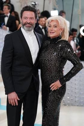 Hugh Jackman, Deborra-Lee Furness at arrivals for Karl Lagerfeld: A Line of Beauty - The Costume Institute Met Gala - Part 2, The Metropolitan Museum of Art, New York, NY May 1, 2023. Photo By: Kristin Callahan Everett Collection at arrivals for Karl Lagerfeld: A Line of Beauty - The Costume Institute Met Gala - Part 2, The Metropolitan Museum of Art, New York, NY May 1, 2023. Photo By: Kristin Callahan Everett Collection PUBLICATIONXNOTxINxCANxCHNxFRAxITAxJPNxNORxPOLxRUSxESPxUKxUSA