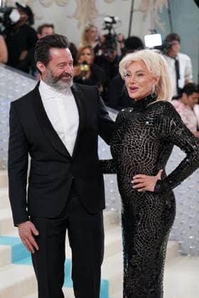 Hugh Jackman, Deborra-Lee Furness at arrivals for Karl Lagerfeld: A Line of Beauty - The Costume Institute Met Gala - Part 2, The Metropolitan Museum of Art, New York, NY May 1, 2023. Photo By: Kristin Callahan Everett Collection at arrivals for Karl Lagerfeld: A Line of Beauty - The Costume Institute Met Gala - Part 2, The Metropolitan Museum of Art, New York, NY May 1, 2023. Photo By: Kristin Callahan Everett Collection PUBLICATIONXNOTxINxCANxCHNxFRAxITAxJPNxNORxPOLxRUSxESPxUKxUSA