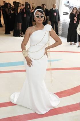 Arrivals for the 2023 Met Gala - Karl Lagerfeld: A Line Of Beauty at the Metropolitan Museum of Art. Featuring: La La Anthony Where: New York, New York, United States When: 01 May 2023 Credit: Jennifer Graylock INSTARimages **Jennifer Graylock-Graylock.com** Copyright: xJenniferxGraylock-Graylock.comx 52672099 EDITORIAL USE ONLY. NOT FOR USE BY NEWSPAPERS BASED IN THE UK.