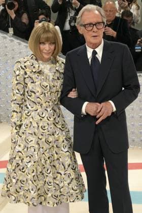 Arrivals for the 2023 Met Gala - Karl Lagerfeld: A Line Of Beauty at the Metropolitan Museum of Art. Featuring: Anna Wintour, Bill Nighy Where: New York, New York, United States When: 01 May 2023 Credit: Jennifer Graylock INSTARimages **Jennifer Graylock-Graylock.com** Copyright: xJenniferxGraylock-Graylock.comx 52672111 EDITORIAL USE ONLY. NOT FOR USE BY NEWSPAPERS BASED IN THE UK.