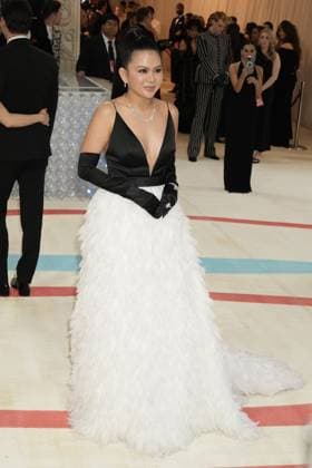 Arrivals for the 2023 Met Gala - Karl Lagerfeld: A Line Of Beauty at the Metropolitan Museum of Art. Featuring: Nichapat Suphap Where: New York, New York, United States When: 01 May 2023 Credit: Jennifer Graylock INSTARimages **Jennifer Graylock-Graylock.com** Copyright: xJenniferxGraylock-Graylock.comx 52672129 EDITORIAL USE ONLY. NOT FOR USE BY NEWSPAPERS BASED IN THE UK.