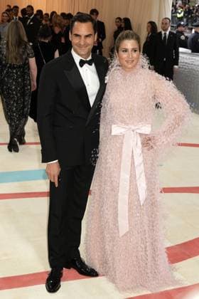 Arrivals for the 2023 Met Gala - Karl Lagerfeld: A Line Of Beauty at the Metropolitan Museum of Art. Featuring: Roger Federer, Mirka Federer Where: New York, New York, United States When: 01 May 2023 Credit: Jennifer Graylock INSTARimages **Jennifer Graylock-Graylock.com** Copyright: xJenniferxGraylock-Graylock.comx 52672140 EDITORIAL USE ONLY. NOT FOR USE BY NEWSPAPERS BASED IN THE UK.