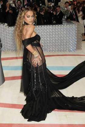 Arrivals for the 2023 Met Gala - Karl Lagerfeld: A Line Of Beauty at the Metropolitan Museum of Art. Featuring: Rita Ora Where: New York, New York, United States When: 01 May 2023 Credit: Jennifer Graylock INSTARimages **Jennifer Graylock-Graylock.com** Copyright: xJenniferxGraylock-Graylock.comx 52672151 EDITORIAL USE ONLY. NOT FOR USE BY NEWSPAPERS BASED IN THE UK.