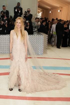 Arrivals for the 2023 Met Gala - Karl Lagerfeld: A Line Of Beauty at the Metropolitan Museum of Art. Featuring: Nicole Kidman Where: New York, New York, United States When: 01 May 2023 Credit: Jennifer Graylock INSTARimages **Jennifer Graylock-Graylock.com** Copyright: xJenniferxGraylock-Graylock.comx 52672208 EDITORIAL USE ONLY. NOT FOR USE BY NEWSPAPERS BASED IN THE UK.