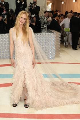 Arrivals for the 2023 Met Gala - Karl Lagerfeld: A Line Of Beauty at the Metropolitan Museum of Art. Featuring: Nicole Kidman Where: New York, New York, United States When: 01 May 2023 Credit: Jennifer Graylock INSTARimages **Jennifer Graylock-Graylock.com** Copyright: xJenniferxGraylock-Graylock.comx 52672209 EDITORIAL USE ONLY. NOT FOR USE BY NEWSPAPERS BASED IN THE UK.
