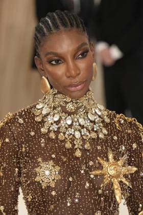 Arrivals for the 2023 Met Gala - Karl Lagerfeld: A Line Of Beauty at the Metropolitan Museum of Art. Featuring: Michaela Coel Where: New York, New York, United States When: 01 May 2023 Credit: Jennifer Graylock INSTARimages **Jennifer Graylock-Graylock.com** Copyright: xJenniferxGraylock-Graylock.comx 52672344 EDITORIAL USE ONLY. NOT FOR USE BY NEWSPAPERS BASED IN THE UK.