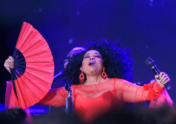 Bilder des Jahres 2023, Entertainment 05 Mai Entertainment Themen der Woche KW18 Entertainment Bilder des Tages May 3, 2023, Beverly Hills, California, USA: Singer DIANA ROSS performs during the 2023 Milken Institute Global Conference on Wednesday at the Beverly Hilton in Beverly Hills, California. Beverly Hills USA - ZUMAp124 20230503_zaa_p124_009 Copyright: xYOLANDAxRUZx