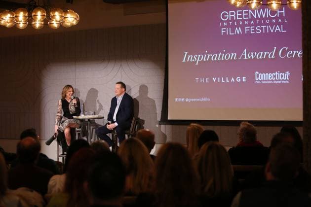 2023 Greenwich International Film Festival s Inspiration Talk and Award Ceremony at The Village in Stamford, Connecticut. Featuring: Hannah Storm, Brendan Fraser Where: Stamford, Connecticut, United States When: 03 May 2023 Credit: Patrick Lewis StarPix for GIFF startraksphoto.com Copyright: xPatrickxLewisx xStarPixxforxGIFFx 52679719 EDITORIAL USE ONLY. NOT FOR USE BY NEWSPAPERS BASED IN THE UK.