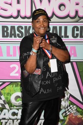 Wooshi World Celebrity Basketball Classic at The FLA Live Arena on May 3, 2023 in Sunrise, Florida. Featuring: Laila Ali Where: Sunrise, Florida, United States When: 03 May 2023 Credit: Robert Bell INSTARimages Copyright: xLarryxMaranox 52679960 EDITORIAL USE ONLY. NOT FOR USE BY NEWSPAPERS BASED IN THE UK.