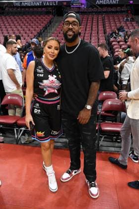 Wooshi World Celebrity Basketball Classic at The FLA Live Arena on May 3, 2023 in Sunrise, Florida. Featuring: Larsa Pippen, Marcus Jordan Where: Sunrise, Florida, United States When: 03 May 2023 Credit: Robert Bell INSTARimages Copyright: xLarryxMaranox 52679927 EDITORIAL USE ONLY. NOT FOR USE BY NEWSPAPERS BASED IN THE UK.