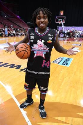 SUNRISE FL - MAY 03: Jacquees attend the Wooshi World Celebrity Basketball Classic at The FLA Live Arena on May 3, 2023 in Sunrise, Florida. Copyright: xmpi04x
