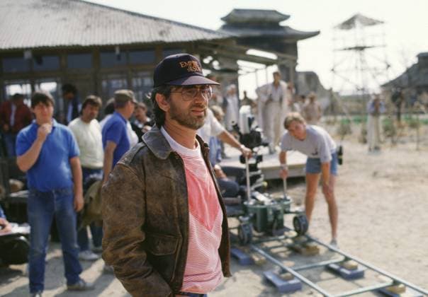 Director Steven Spielberg, Empire of the Sun (1987) Warner Bros. File Reference 34408-514THA  Copyright: xx 34408-514THA The Hollywood Archive
