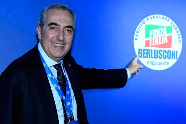 News Themen der Woche KW18 Italien, Forza Italia Parteitag in Mailand foto IPP Mario Romano Milano 5 5 2023 Convention Forza Italia: - la forza dell™ Italia- nella foto Maurizio Gasparri Italy Photo Press - World Copyright Convention Forza Italia: - la fo *** IPP photo Mario Romano Milan 5 5 2023 Convention Forza Italia the strength of Italy in the photo Maurizio Gasparri Italy Photo Press World Copyright Convention Forza Italia the fo  0