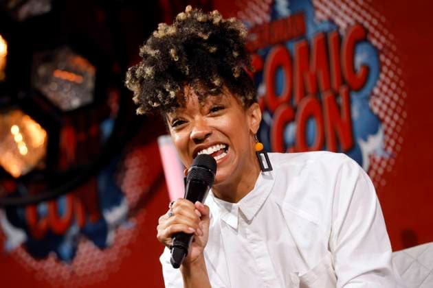 Bilder des Jahres 2023, Entertainment 05 Mai Entertainment Themen der Woche KW18 Entertainment Bilder des Tages Schauspielerin Sonequa Martin-Green auf der German Comic Con Spring Edition in der Messe Dortmund. Dortmund, 06.05.2023 NRW Deutschland *** Actress Sonequa Martin Green at the German Comic Con Spring Edition in Dortmund Fair Dortmund, 06 05 2023 NRW Germany Copyright: xChristophxHardtx
