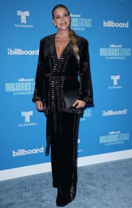 Ana Martinez arrives on the red carpet at the Inaugural Latin Women in Music award show at the Watsco Center, University of Miami in Miami Florida on Saturday, May 6, 2023. The Billboard Telemundo red carpet and show will air Sunday, May 7, 2023 at 9 PM 8 CT on Telemundo and Universo.  MIA20230506195 GARYxIxROTHSTEIN