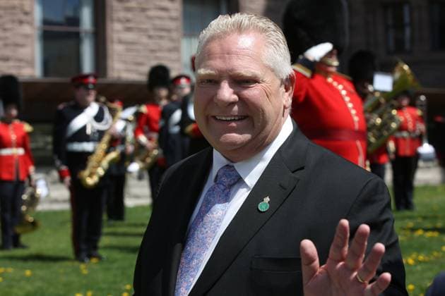 Canadians Celebrate The Coronation Of King Charles III The Premier of Ontario Doug Ford attends a celebrating the coronation of King Charles III at the Ontario Legislature Building (Queen s Park) in Toronto, Ontario, Canada, on May 6, 2023. Toronto Ontario Canada  Copyright: xCreativexTouchxImagingxLtdx originalFilename: friedman-canadian230506_npDxb.jpg