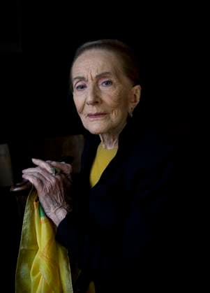 Czech actress and opera singer Sona Cervena died in Prague, Czech Republic, May 7, 2023 at the age of 97. +++FILE PHOTO+++ Sona Cervena poses for photographer in Prague, Czech Republic, November 29, 2018. (CTKxPhoto KaterinaxSulova) CTKPhotoP2023050702347  CTKPhotoP2023050702347