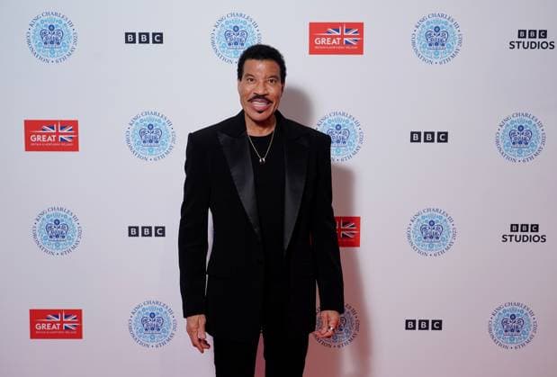 . 07 05 2023. Windsor, United Kingdom. Lionel Richie backstage at the Coronation Concert held in the grounds of Windsor Castle, United Kingdom.  xPoolx xi-Imagesx IIM-24359-0055