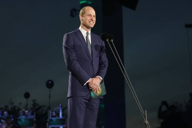 . 07 05 2023. Windsor, United Kingdom. Prince William, Prince of Wales, speaks on stage at the Coronation Concert held in the grounds of Windsor Castle, United Kingdom.  xPoolx xi-Imagesx IIM-24359-0069