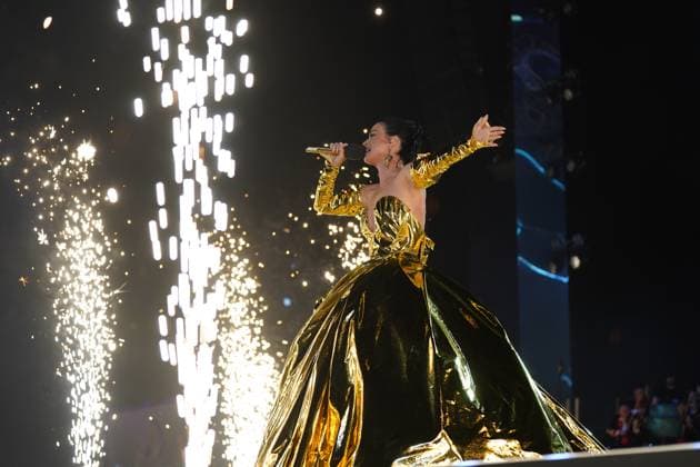 . 07 05 2023. Windsor, United Kingdom. Katy Perry performing at the Coronation Concert held in the grounds of Windsor Castle, United Kingdom.  xPoolx xi-Imagesx IIM-24359-0076