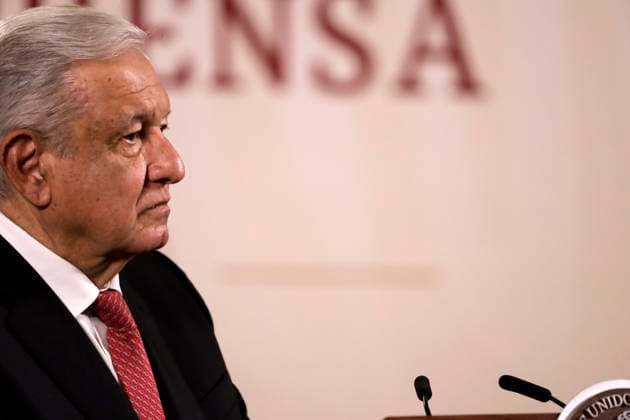 May 8, 2023, Mexico City, Mexico: Mexican President Andres Manuel Lopez Obrador at the press conference at the National Palace in Mexico City, Mexico. on May 8, 2023 in Mexico City, Mexico Mexico City Mexico - ZUMAe321 20230508_zia_e321_022 Copyright: xLuisxBarronx