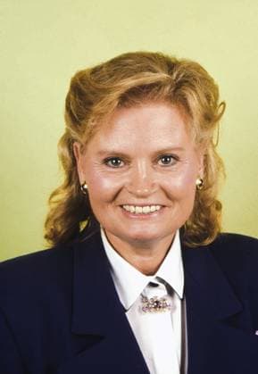 Hannelore Kohl, erste Ehefrau von Bundeskanzler Helmut Kohl, Deutschland um 1992. Copyright: HartwigxValdmanis Nur redaktionelle Nutzung. Editorial usage only. VAL_720001374