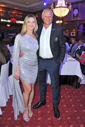 Europa Park EAGLES Golf Cup Stefan Blöcher and Anna Alexis Posch on the occasion of the Europa Park EAGLES Golf Cup on 08 05 2023 at Europapark Rust 20230508MWI70658