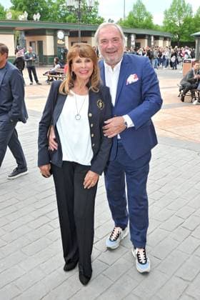 Europa Park EAGLES Golf Cup Ireen Sheer and Klaus Kahl on the occasion of the Europa Park EAGLES Golf Cup on 08 05 2023 at Europapark Rust 20230508MWI70605