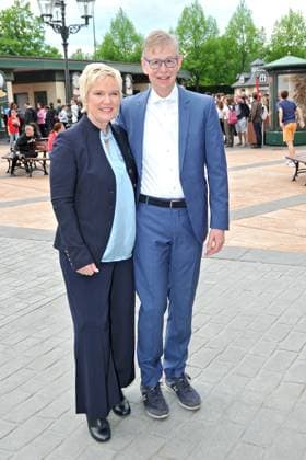 Europa Park EAGLES Golf Cup Birgit Biggi Lechtermann and Ingo Kersting on the occasion of the Europa Park EAGLES Golf Cup on 08 05 2023 at Europapark Rust 20230508MWI70618