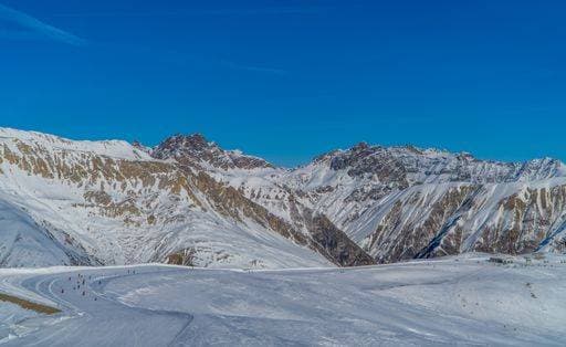 RECORD DATE NOT STATED The ski resort Livigno in Italy *** der Schi Erholungsort Livigno ÊIn Italien 4725165