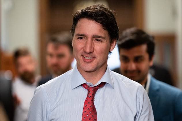 May 10, 2023, Ottawa, ON, Canada: Prime Minister Justin Trudeau is seen following a caucus meeting on Parliament Hill in Ottawa, on Wednesday, May 10, 2023. Ottawa Canada  - ZUMAc35_ 20230510_zaf_c35_064 Copyright: xSpencerxColbyx