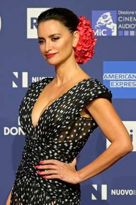 May 10, 2023, Rome, Italy: Penelope Cruz attends the red carpet of Premi Davide di Donatello 2023 edition at CinecittÃ Lumina studios. Rome Italy - ZUMAs197 20230510_zaa_s197_174 Copyright: xMarioxCartellix
