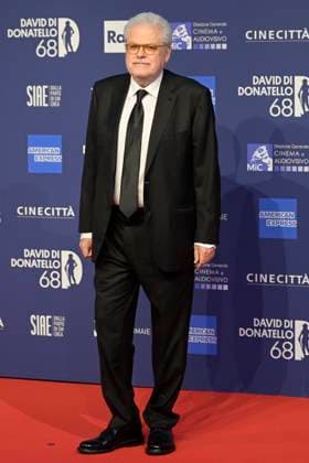 May 10, 2023, Rome, Italy: Roberto AndÃ² attends the red carpet of Premi Davide di Donatello 2023 at CinecittÃ Lumina Studios. Rome Italy - ZUMAs197 20230510_zaa_s197_312 Copyright: xMarioxCartellix