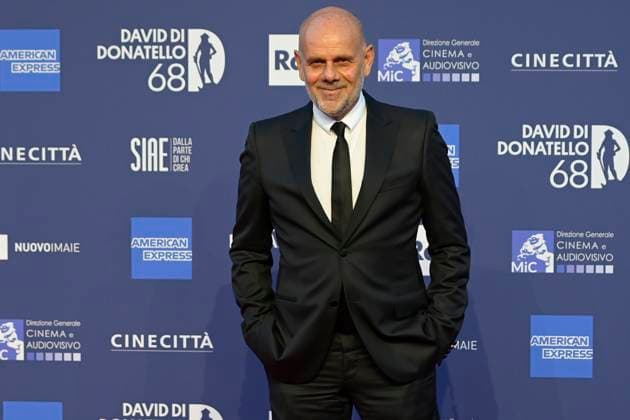 May 10, 2023, Rome, Italy: Riccardo Milani attends the red carpet of Premi Davide di Donatello 2023 at CinecittÃ Lumina Studios. Rome Italy - ZUMAs197 20230510_zaa_s197_321 Copyright: xMarioxCartellix