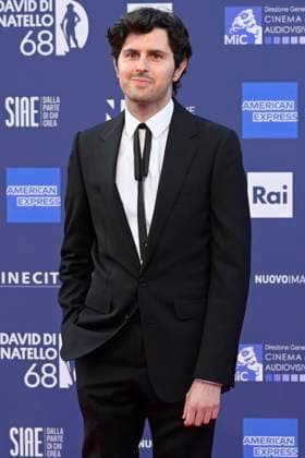 May 10, 2023, Rome, Italy: Lorenzo Tardella attends the red carpet of Premi Davide di Donatello 2023 at CinecittÃ Lumina Studios. Rome Italy - ZUMAs197 20230510_zaa_s197_329 Copyright: xMarioxCartellix