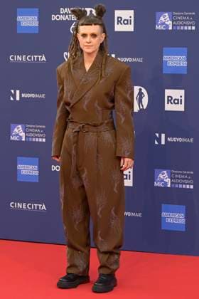 Entertainment Bilder des Tages May 10, 2023, Rome, Italy: Valentina Bertani attends the red carpet of Premi Davide di Donatello 2023 at CinecittÃ Lumina Studios. Rome Italy - ZUMAs197 20230510_zaa_s197_333 Copyright: xMarioxCartellix