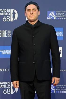 May 10, 2023, Rome, Italy: Luca Marinelli attends the red carpet of Premi Davide di Donatello 2023 at CinecittÃ Lumina Studios. Rome Italy - ZUMAs197 20230510_zaa_s197_345 Copyright: xMarioxCartellix