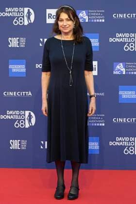 May 10, 2023, Rome, Italy: Francesca Archibugi attends the red carpet of Premi Davide di Donatello 2023 at CinecittÃ Lumina Studios. Rome Italy - ZUMAs197 20230510_zaa_s197_359 Copyright: xMarioxCartellix
