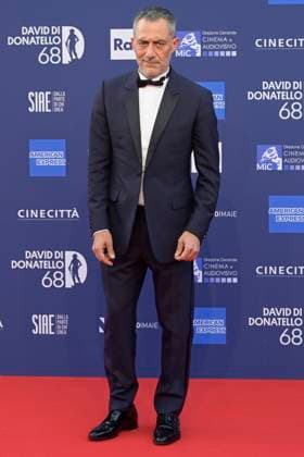 May 10, 2023, Rome, Italy: Filippo Timi attends the red carpet of Premi Davide di Donatello 2023 at CinecittÃ Lumina Studios. Rome Italy - ZUMAs197 20230510_zaa_s197_376 Copyright: xMarioxCartellix