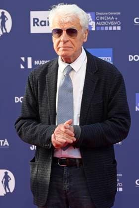 May 10, 2023, Rome, Italy: Michele Placido attends the red carpet of Premi Davide di Donatello 2023 at CinecittÃ Lumina Studios. Rome Italy - ZUMAs197 20230510_zaa_s197_419 Copyright: xMarioxCartellix