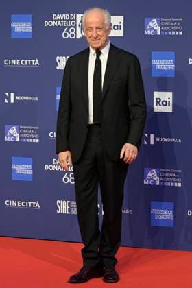 May 10, 2023, Rome, Italy: Tony Servillo attends the red carpet of Premi Davide di Donatello 2023 at CinecittÃ Lumina Studios. Rome Italy - ZUMAs197 20230510_zaa_s197_420 Copyright: xMarioxCartellix