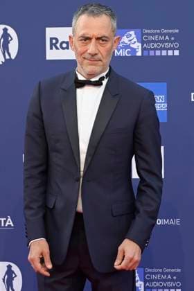 May 10, 2023, Rome, Italy: Filippo Timi attends the red carpet of Premi Davide di Donatello 2023 at CinecittÃ Lumina Studios. Rome Italy - ZUMAs197 20230510_zaa_s197_427 Copyright: xMarioxCartellix
