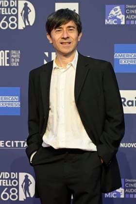 May 10, 2023, Rome, Italy: Luigi Lo Cascio attends the red carpet of Premi Davide di Donatello 2023 at CinecittÃ Lumina Studios. Rome Italy - ZUMAs197 20230510_zaa_s197_467 Copyright: xMarioxCartellix