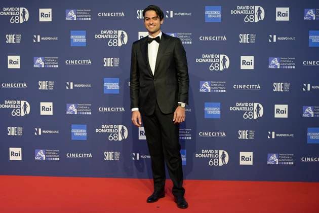 May 10, 2023, Rome, Italy: Matteo Bocelli attends the red carpet of Premi Davide di Donatello 2023 at CinecittÃ Lumina Studios. Rome Italy - ZUMAs197 20230510_zaa_s197_484 Copyright: xMarioxCartellix