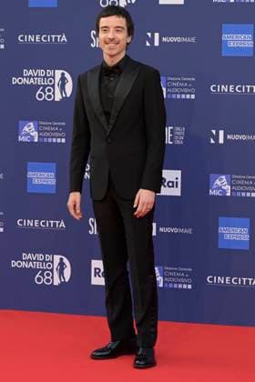 May 10, 2023, Rome, Italy: Diodato attends the red carpet of Premi Davide di Donatello 2023 at CinecittÃ Lumina Studios. Rome Italy - ZUMAs197 20230510_zaa_s197_495 Copyright: xMarioxCartellix