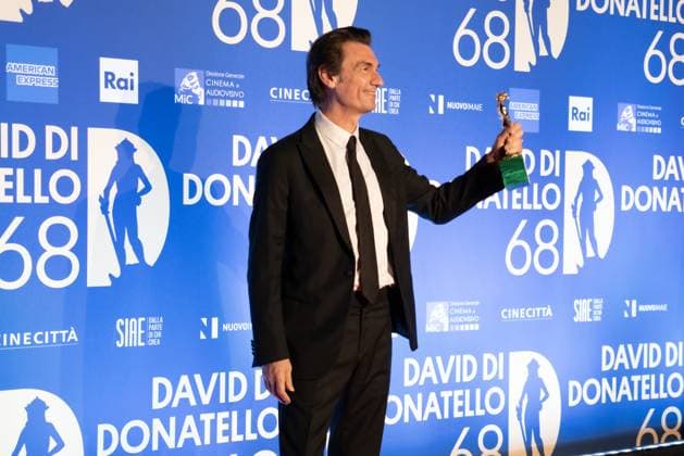 68th David Di Donatello - Winners Photocall Fabrizio Gifuni attends the 68th David Di Donatello winners photocall on May 10, 2023 in Rome, Italy.  Copyright: xLucaxCarlinox originalFilename: carlino-notitle230511_np7An.jpg