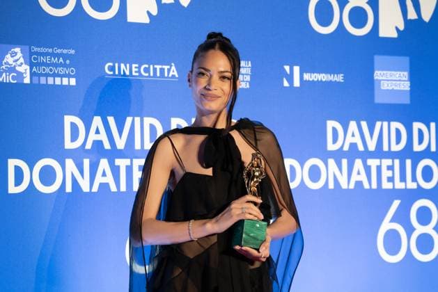 68th David Di Donatello - Winners Photocall Elodie attends the 68th David Di Donatello winners photocall on May 10, 2023 in Rome, Italy.  Copyright: xLucaxCarlinox originalFilename: carlino-notitle230511_npU07.jpg