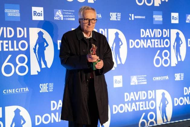 68th David Di Donatello - Winners Photocall Marco Bellocchio attends the 68th David Di Donatello winners photocall on May 10, 2023 in Rome, Italy  Copyright: xLucaxCarlinox originalFilename: carlino-notitle230511_np23W.jpg